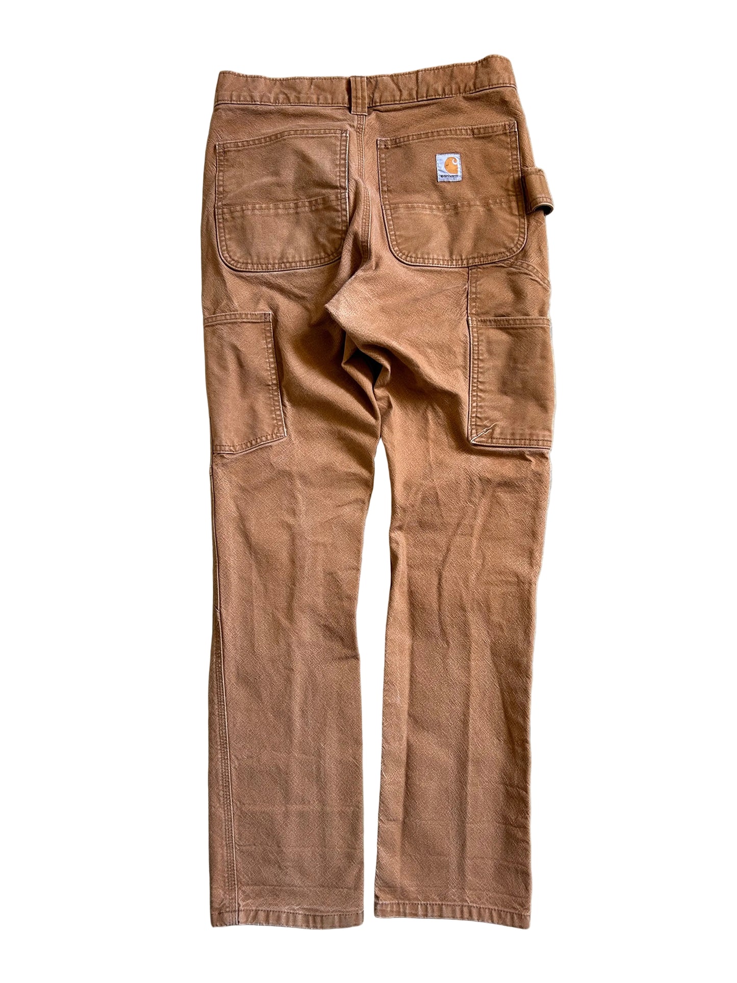 Carhartt Men's Rugged Flex® Straight Fit Duck Tapered Leg Utility Work Trousers Slim Fit size 30