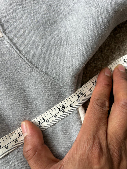 ABSENT patchwork crewneck sweatshirt  IOWA Grey Large