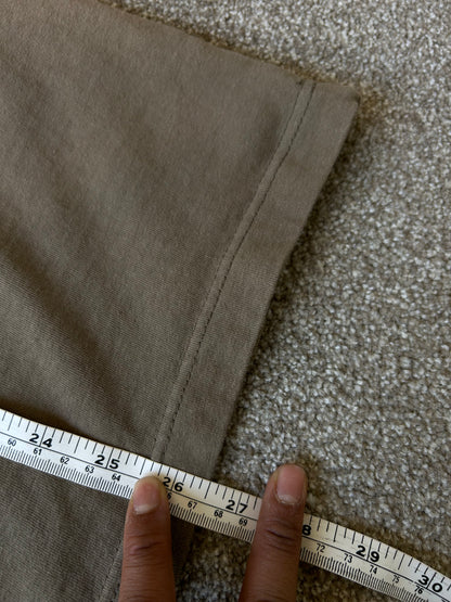 olive green Undefeated t-shirt, a collaboration  Malbon x Undefeated collection Cropped XL