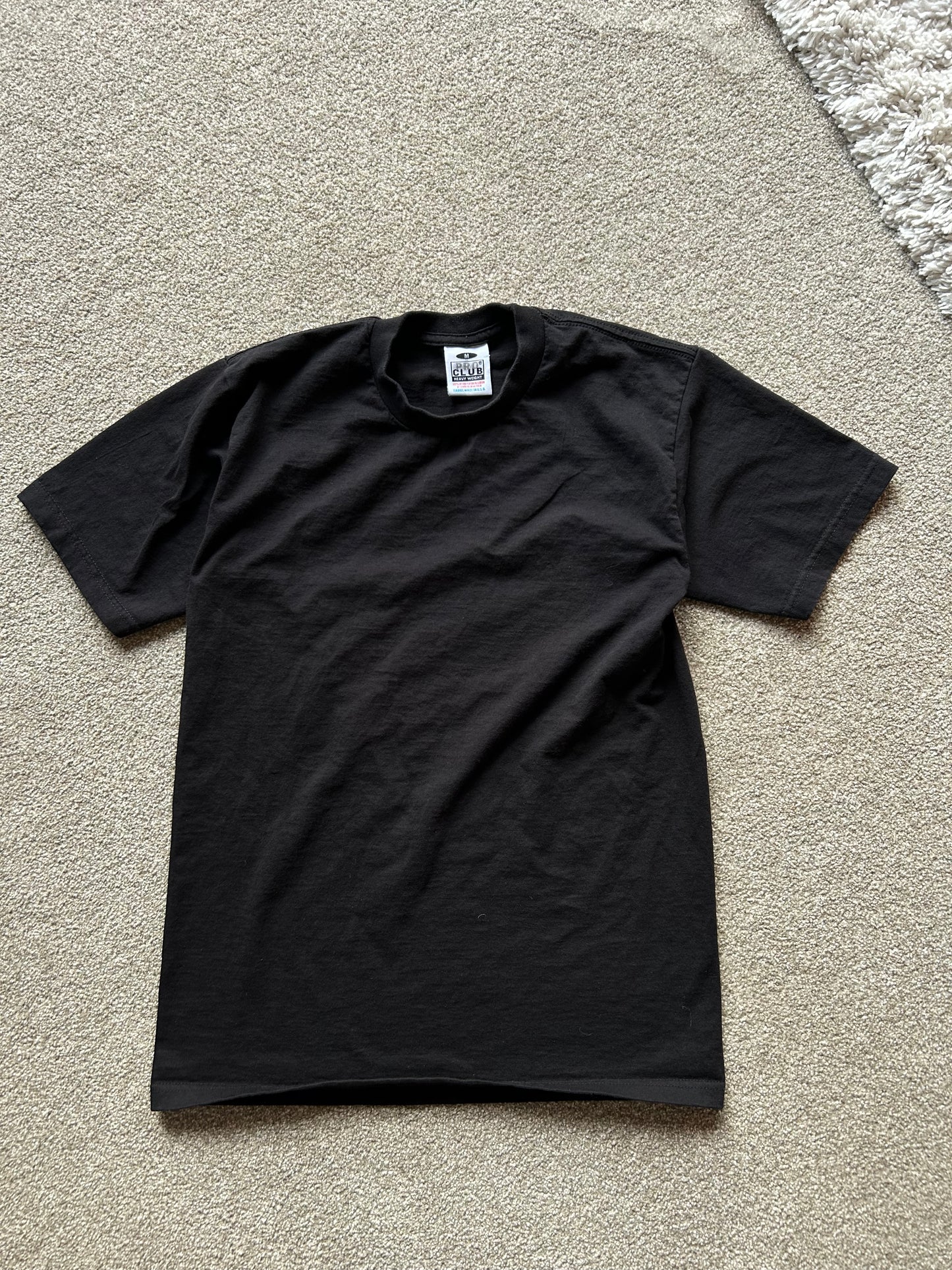 Pro Club Heavy Weight Tee Black Medium