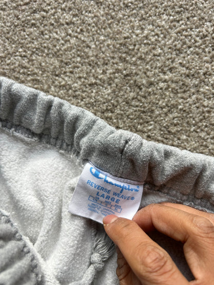 Champion Reverse Weave Sweat Pants Large Grey