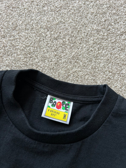 Bape Japan Tee size Medium Black