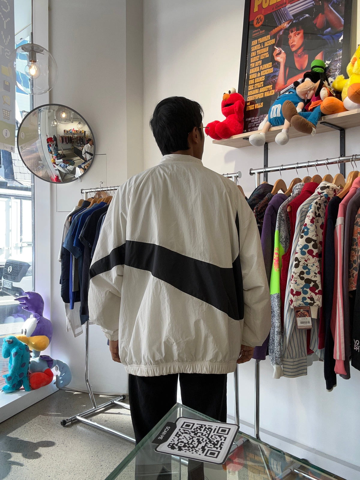 Nike Big Swoosh Track Jacket White XL