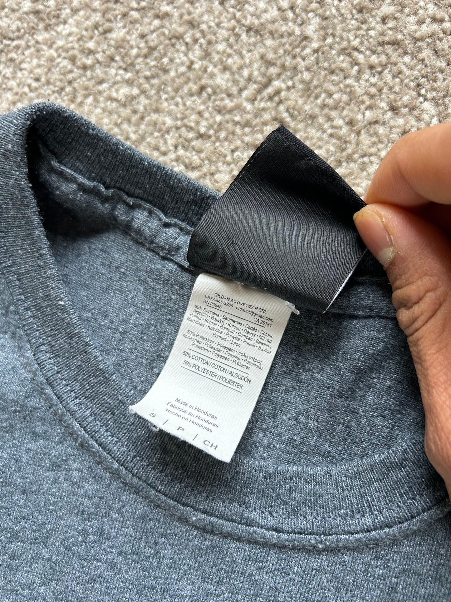 Thrasher Magazine Grey Small T-Shirt