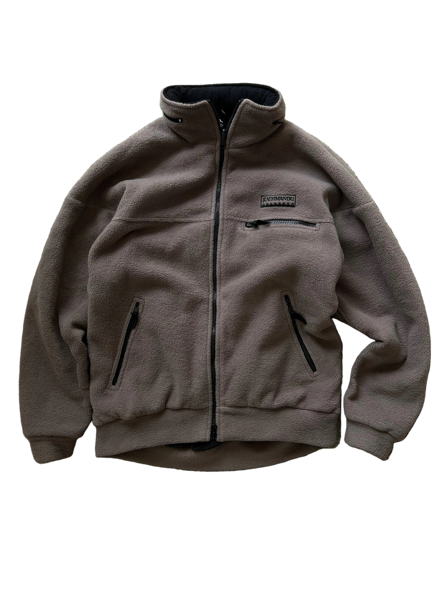 Polartec Kathmandu fleece jacket Brown Large