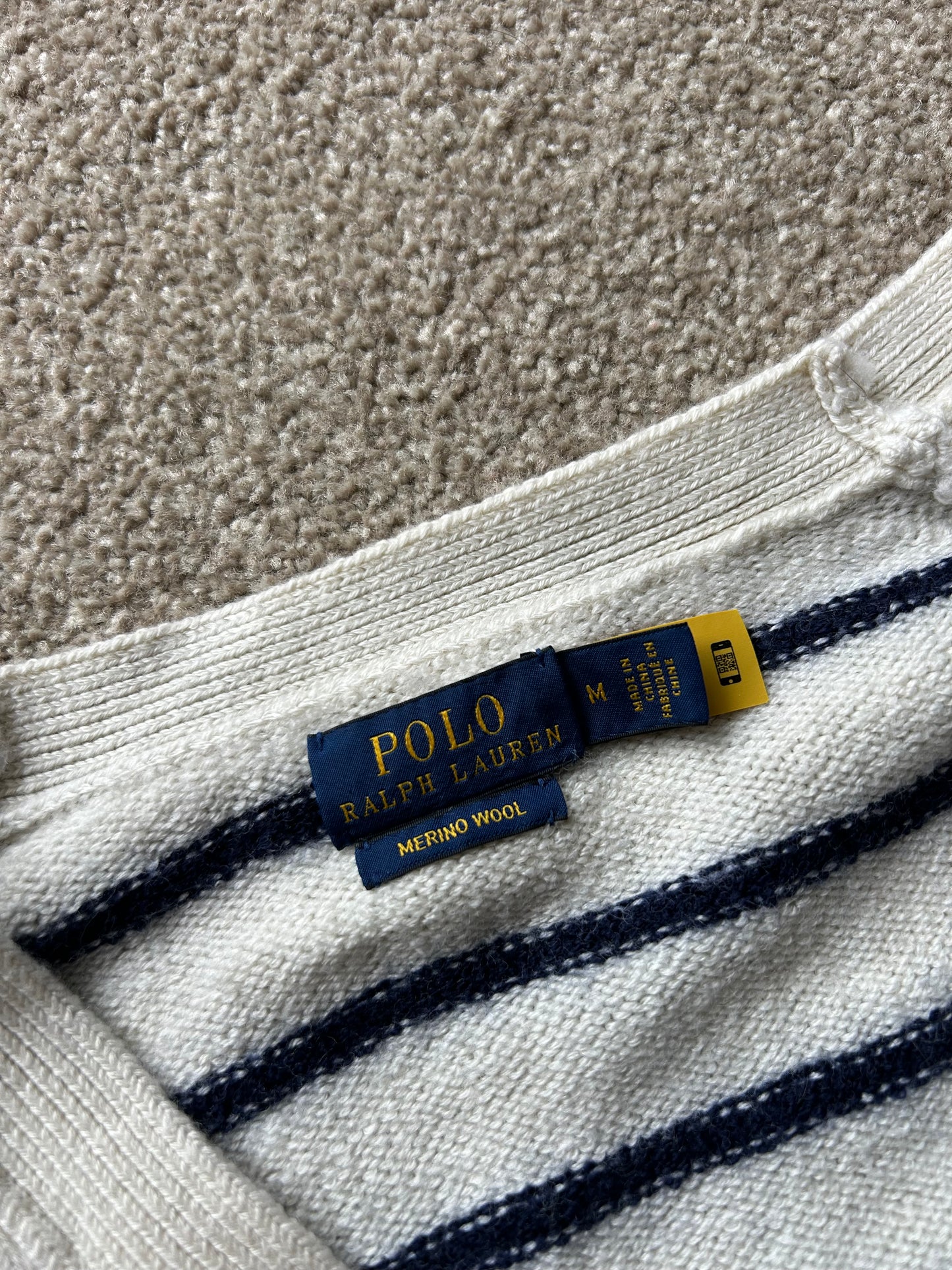 Ralph Lauren RL Stripe Women's Cardigan Medium