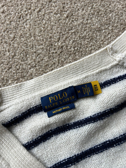 Ralph Lauren RL Stripe Women's Cardigan Medium