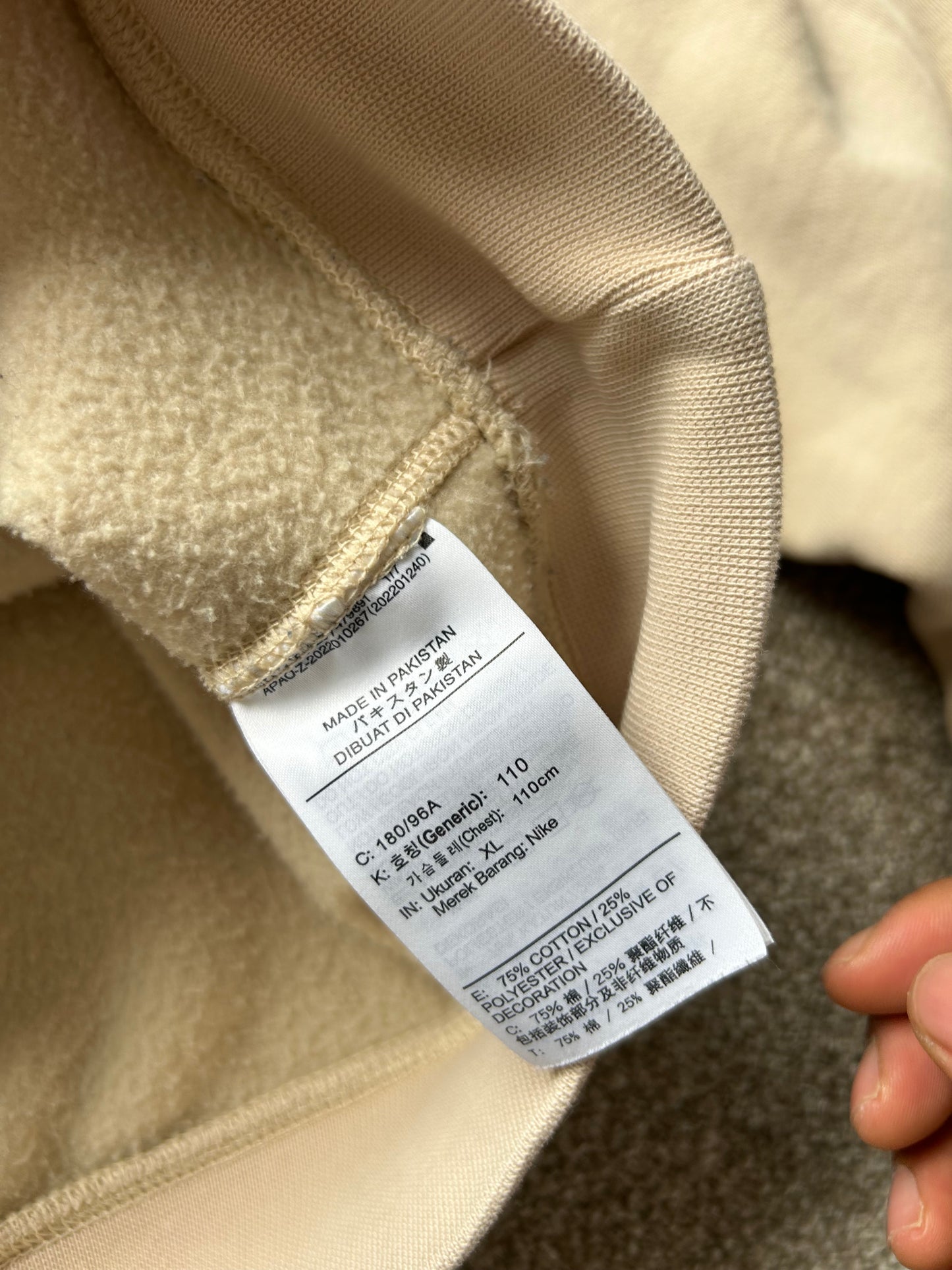 Nike ACG Therma Fit Hoodie Cream XL