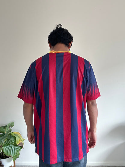 Nike FC Barcelona 2013-14 home shirt Navy Large Football Jersey