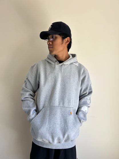 Carhartt Hoodie Grey Medium K288