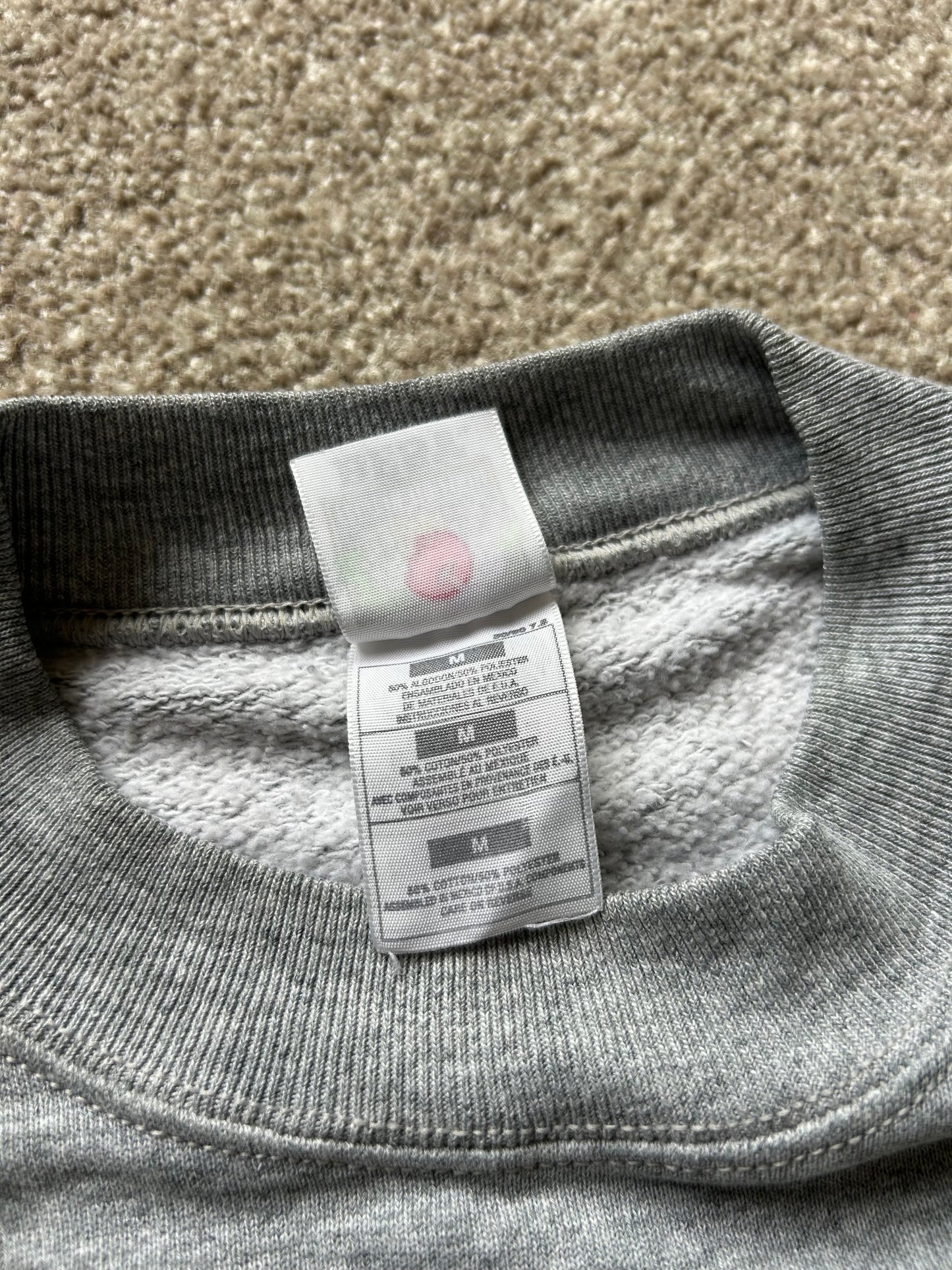 Vintage New York City Sweater FOTL Best Grey Medium