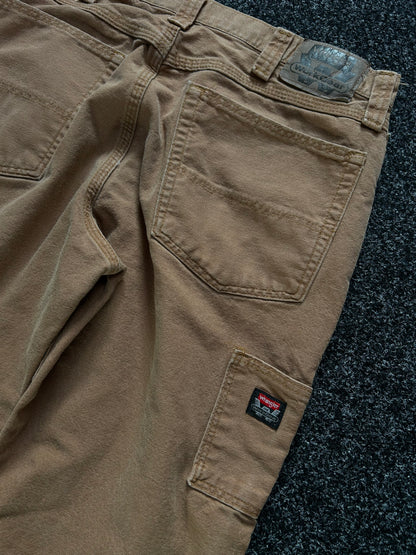 Vintage Wrangler Carpenter Pants size 34 Brown