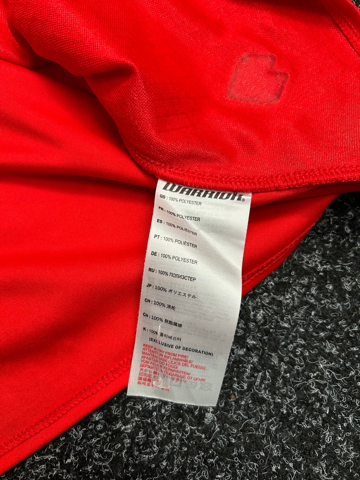 Liverpool Home Football Shirt 2014/15 Small Warrior Red