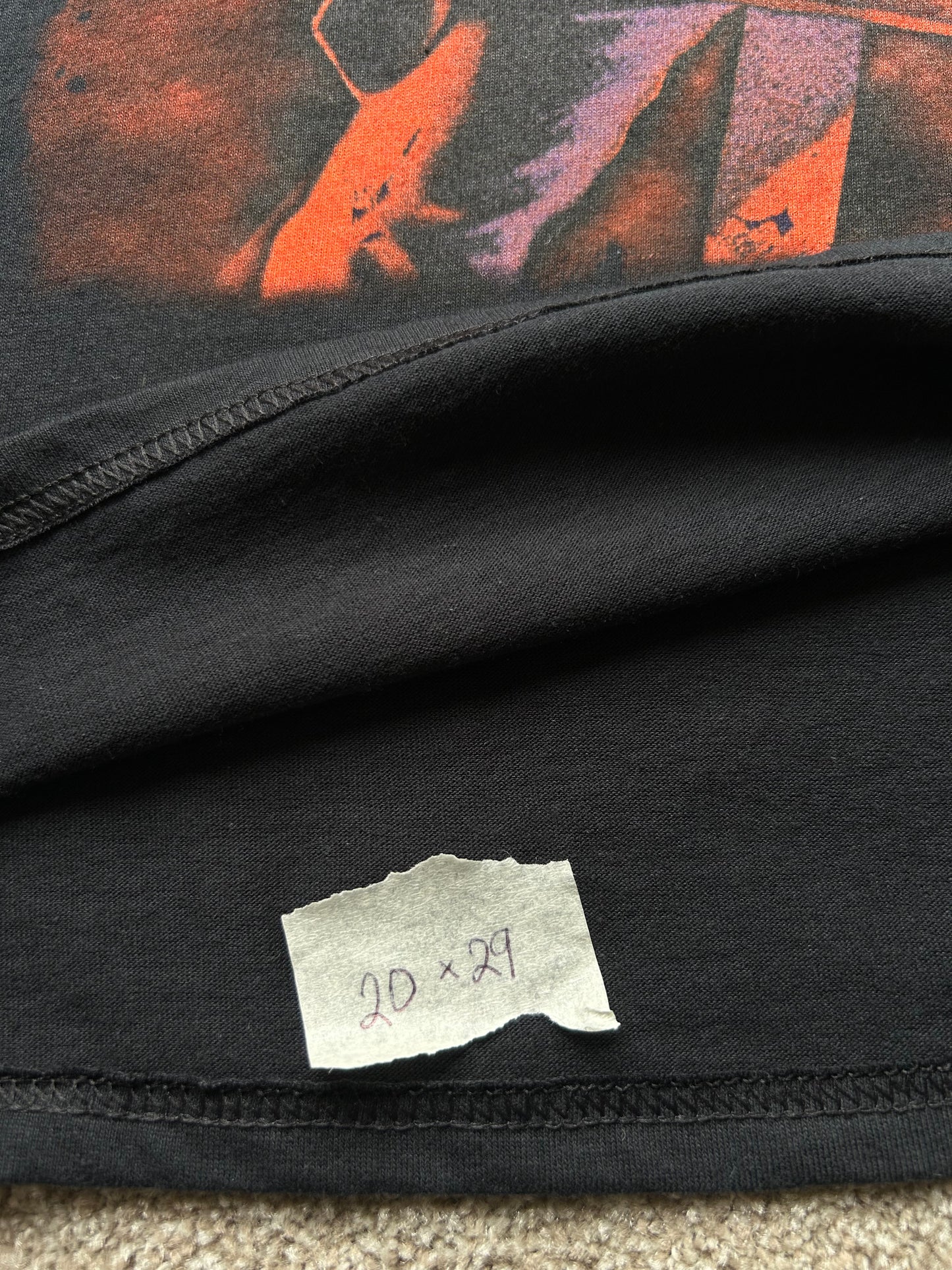 Megadeth Band Tee Gildan Tag Date 2022 Medium Black