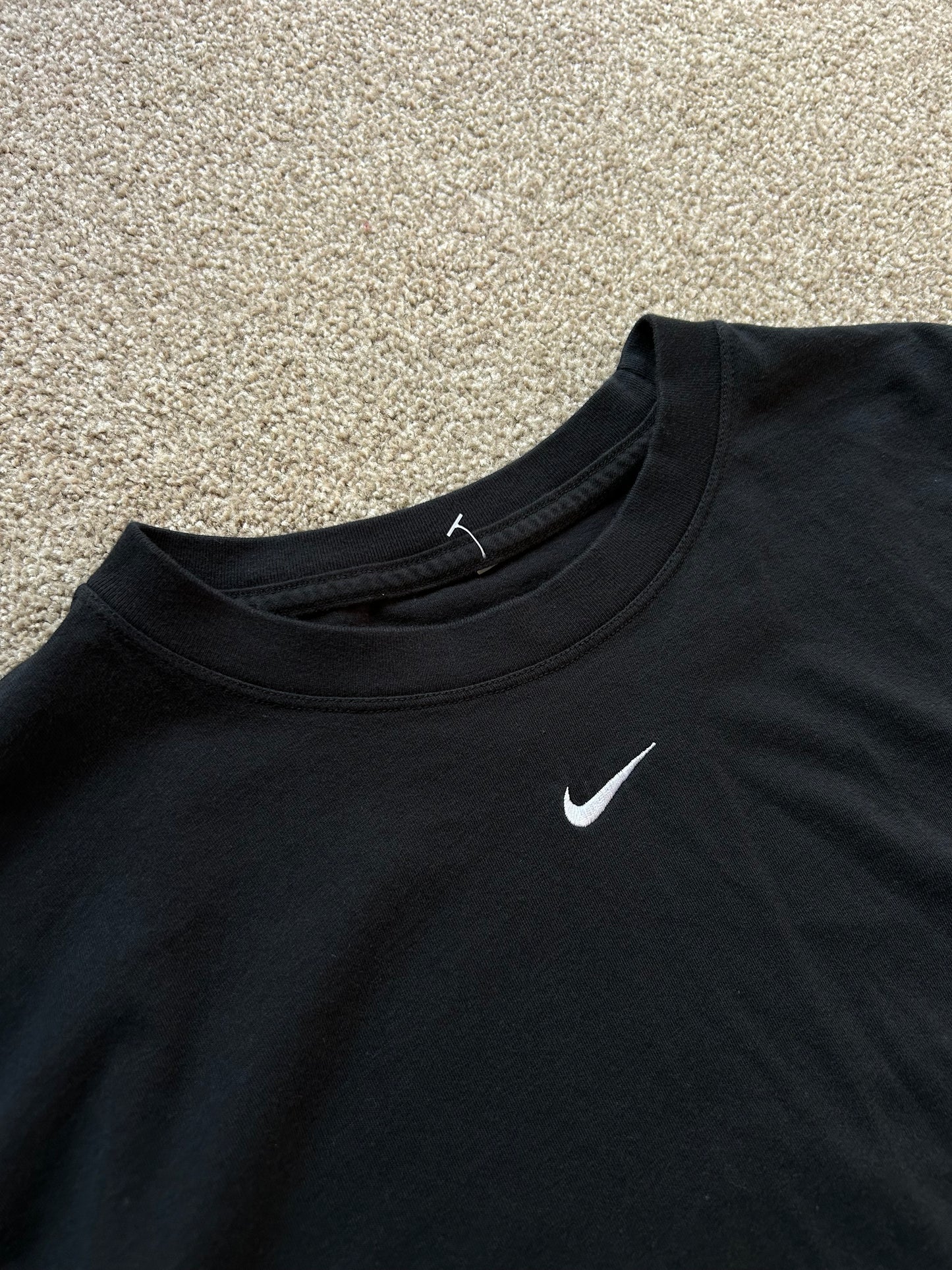Nike Sportswear Essentials T-Shirt Center Swoosh Black XL