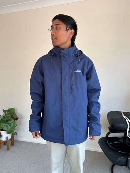 Kathmandu Men's Andulo 2-layer Rain Jacket Navy XL