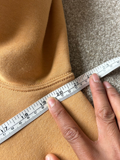Carhartt Hooded Sweatshirt Brown Mustard Medium