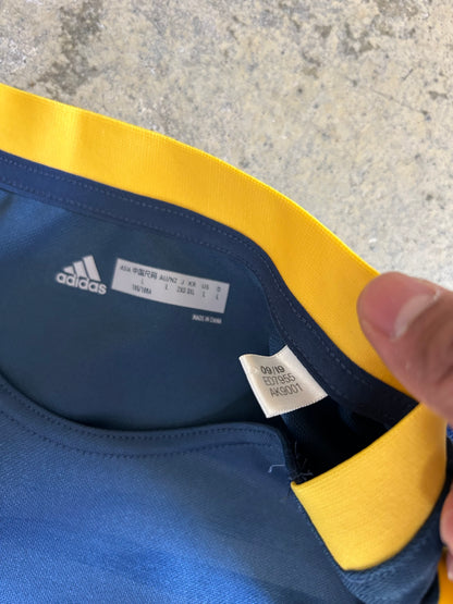 official Adidas Highlanders Super Rugby home jersey from around the 2018-2020 season Large Navy Blue