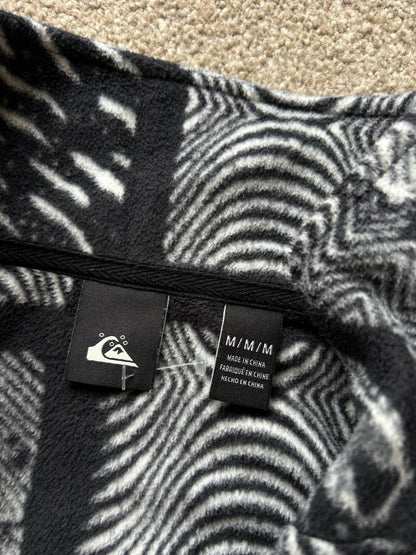 Quiksilver OG Mosaic Zip Sweatshirt Large Black