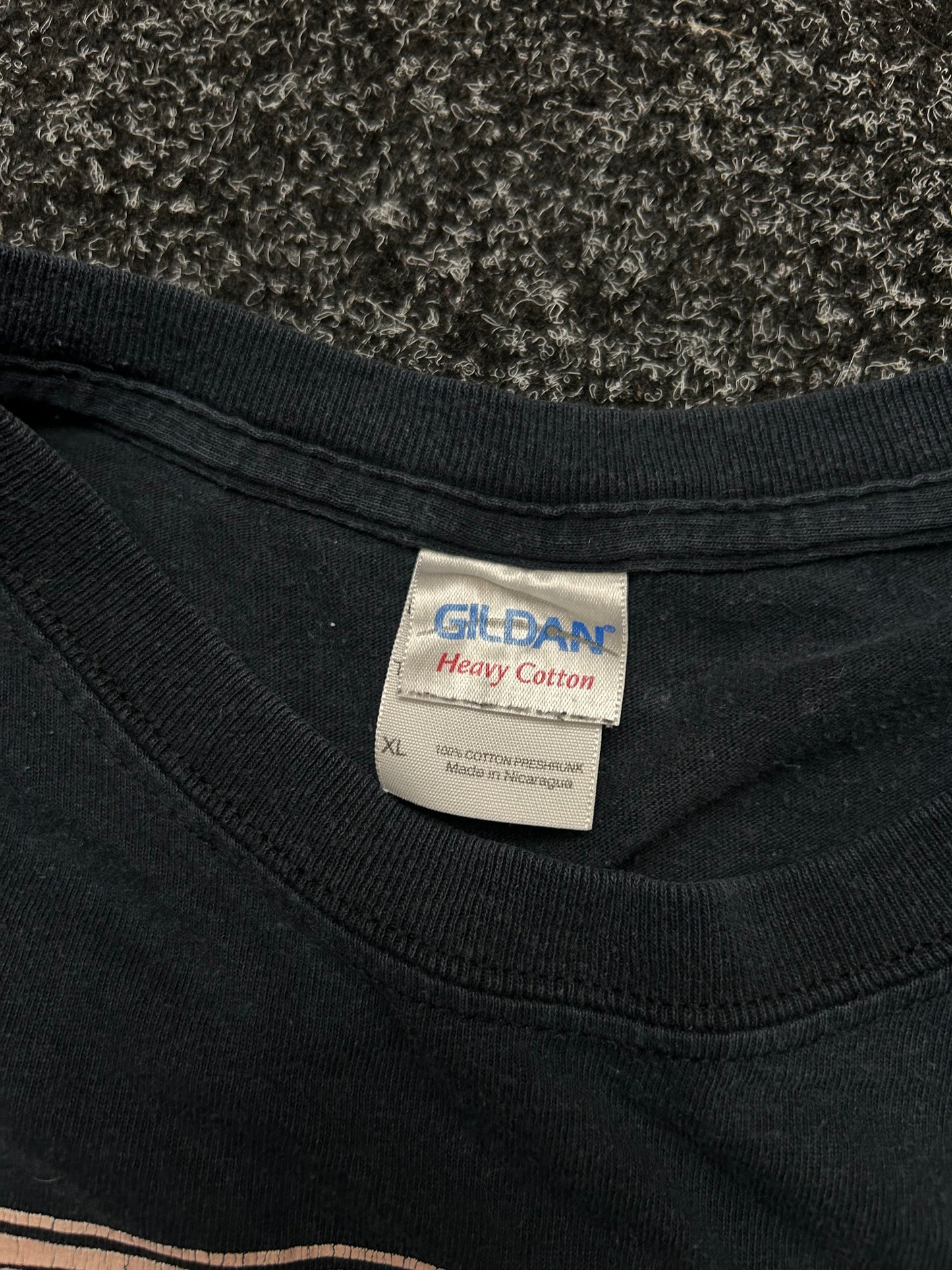 Gremlins Gizmo Tee XL Nave Blue Gildan Tag