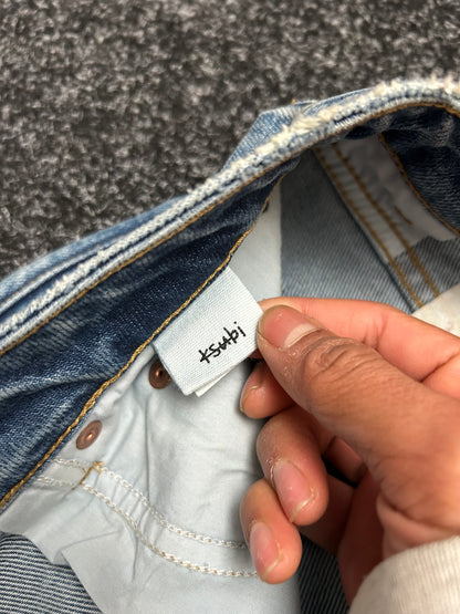 Ksubi Denim Studded Metal Denim Pants size 32 Deadstock