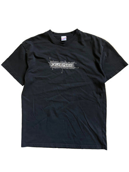 black XLarge Embroidered t-shirt Size Large Black