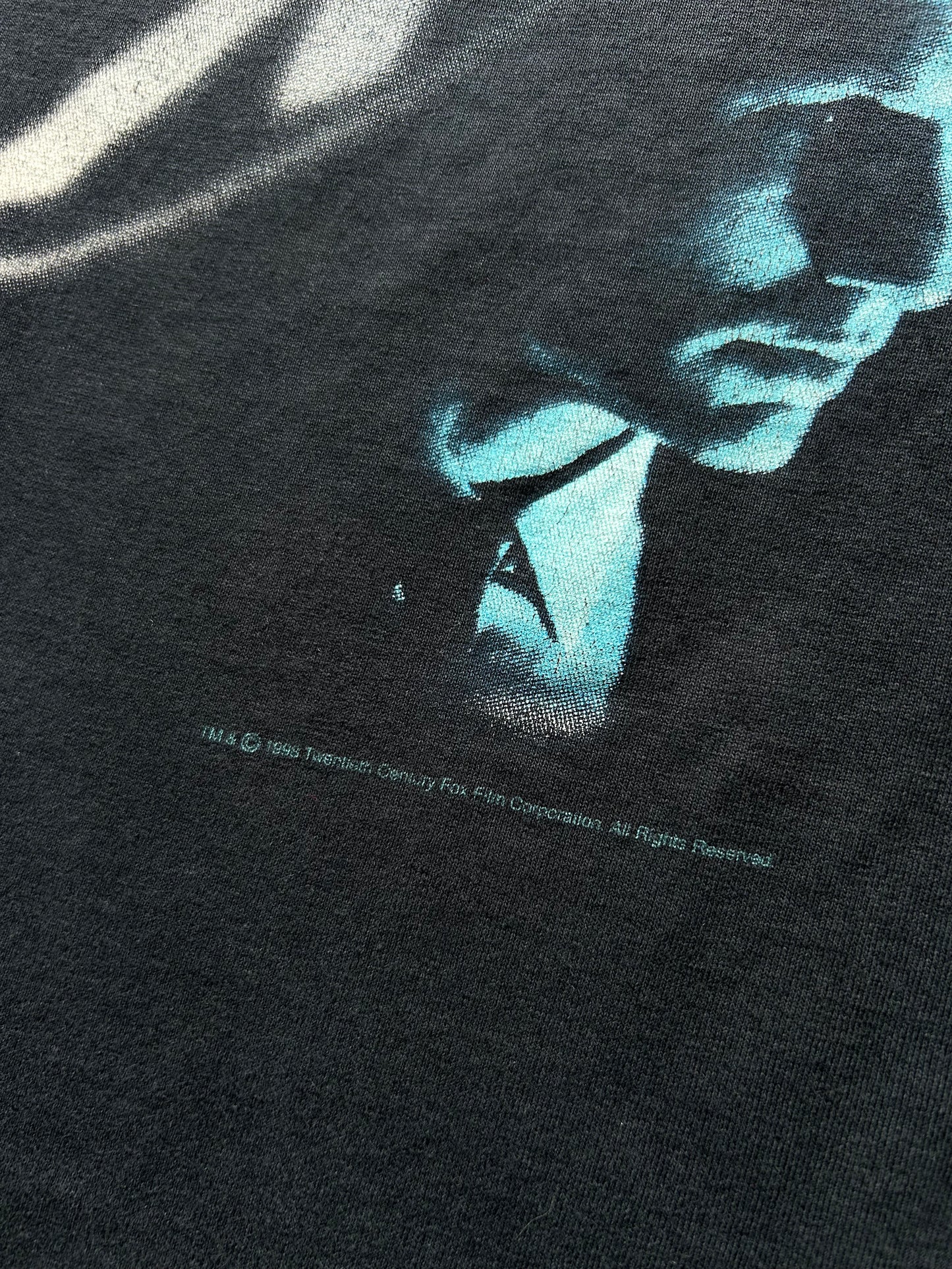 vintage 90s The X-Files promotional movie t-shirt featuring Mulder and Scully Top Heavy Tag Large