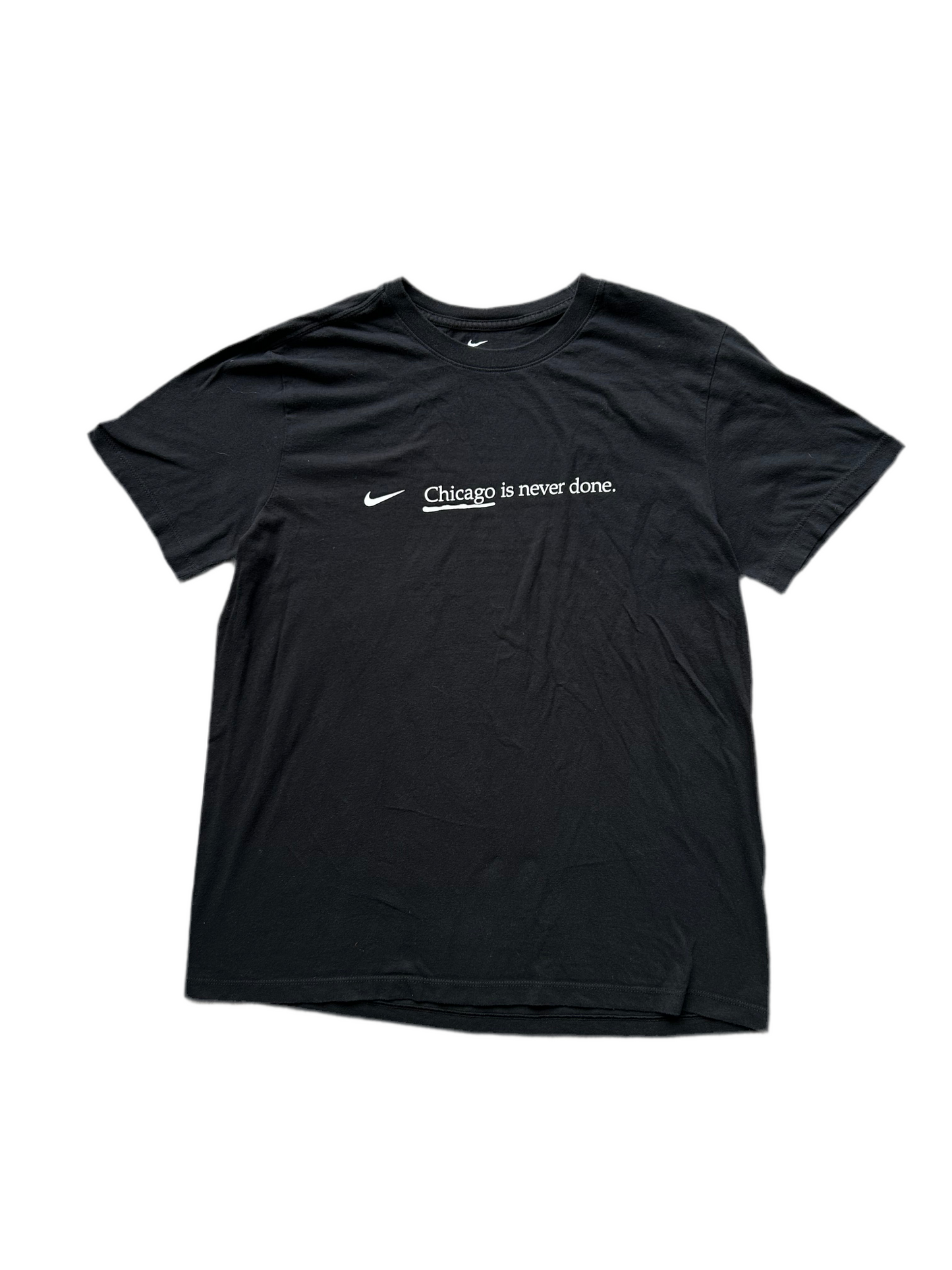 Nike Chicago Black Tee Large