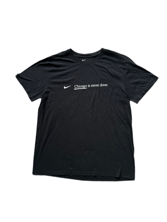 Nike Chicago Black Tee Large