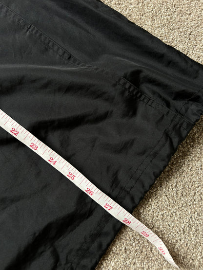 Champion Black Windbreaker Half Zip XL