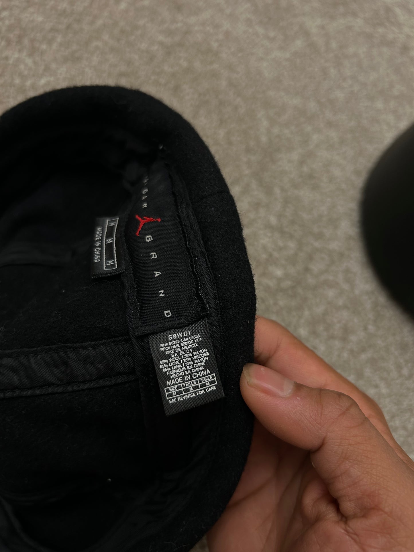 AIR JORDAN WOOVEN FISHERMAN BEANIE CAP Medium