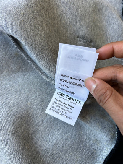 Carhartt Navy Blue Zip up Hoodie Medium