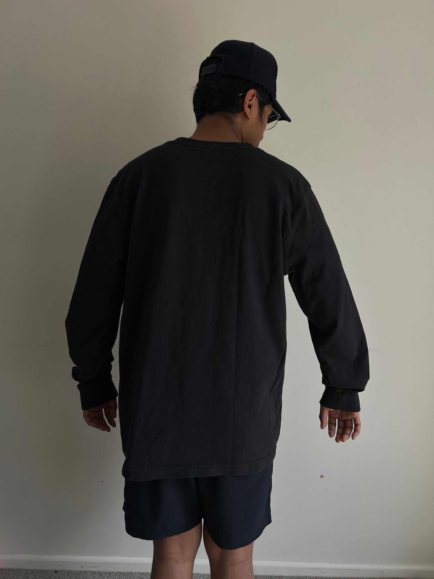 Carhartt Black Script Longsleeve Large