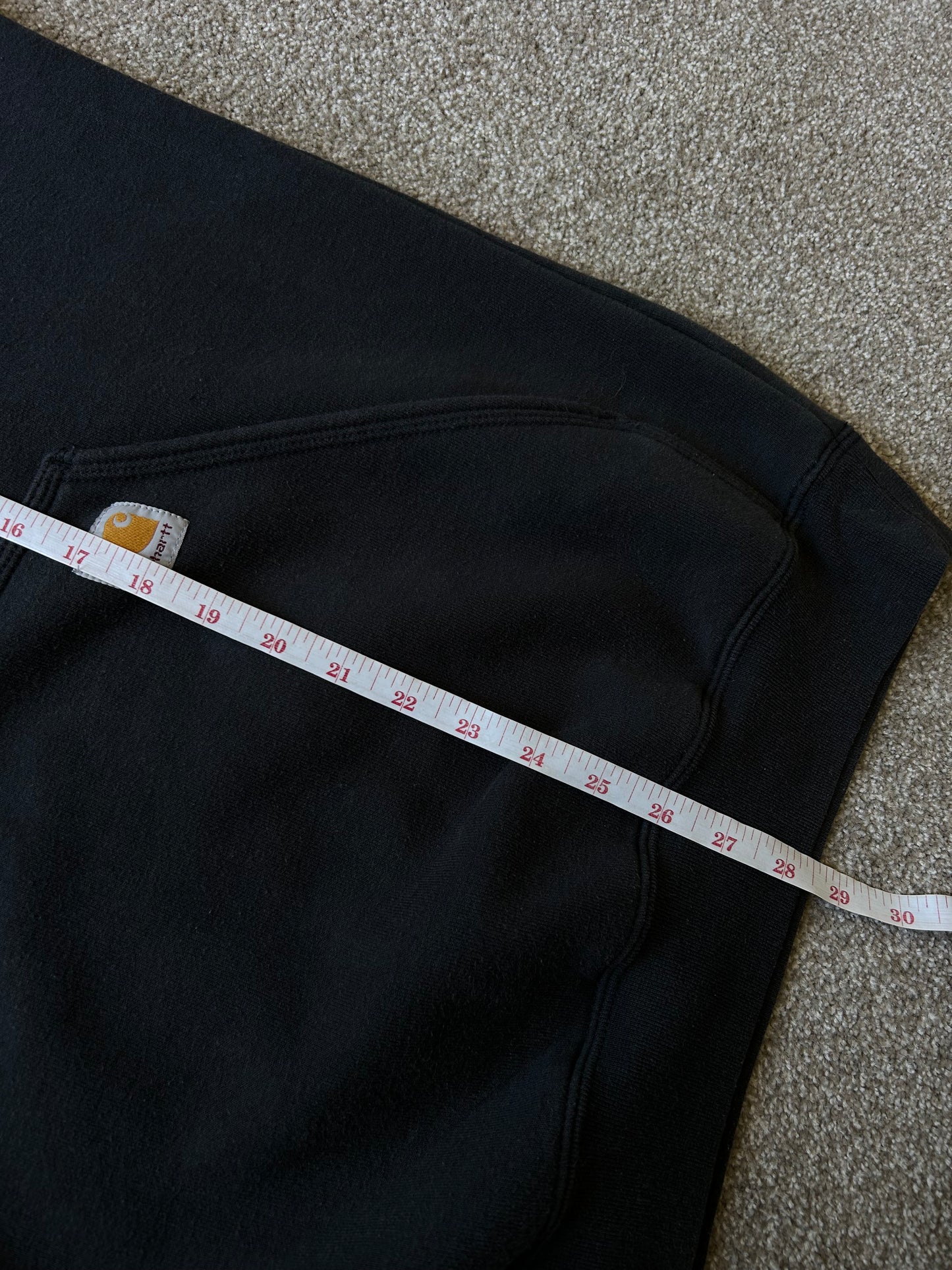 Vintage Fade Carhartt Hoodie Small