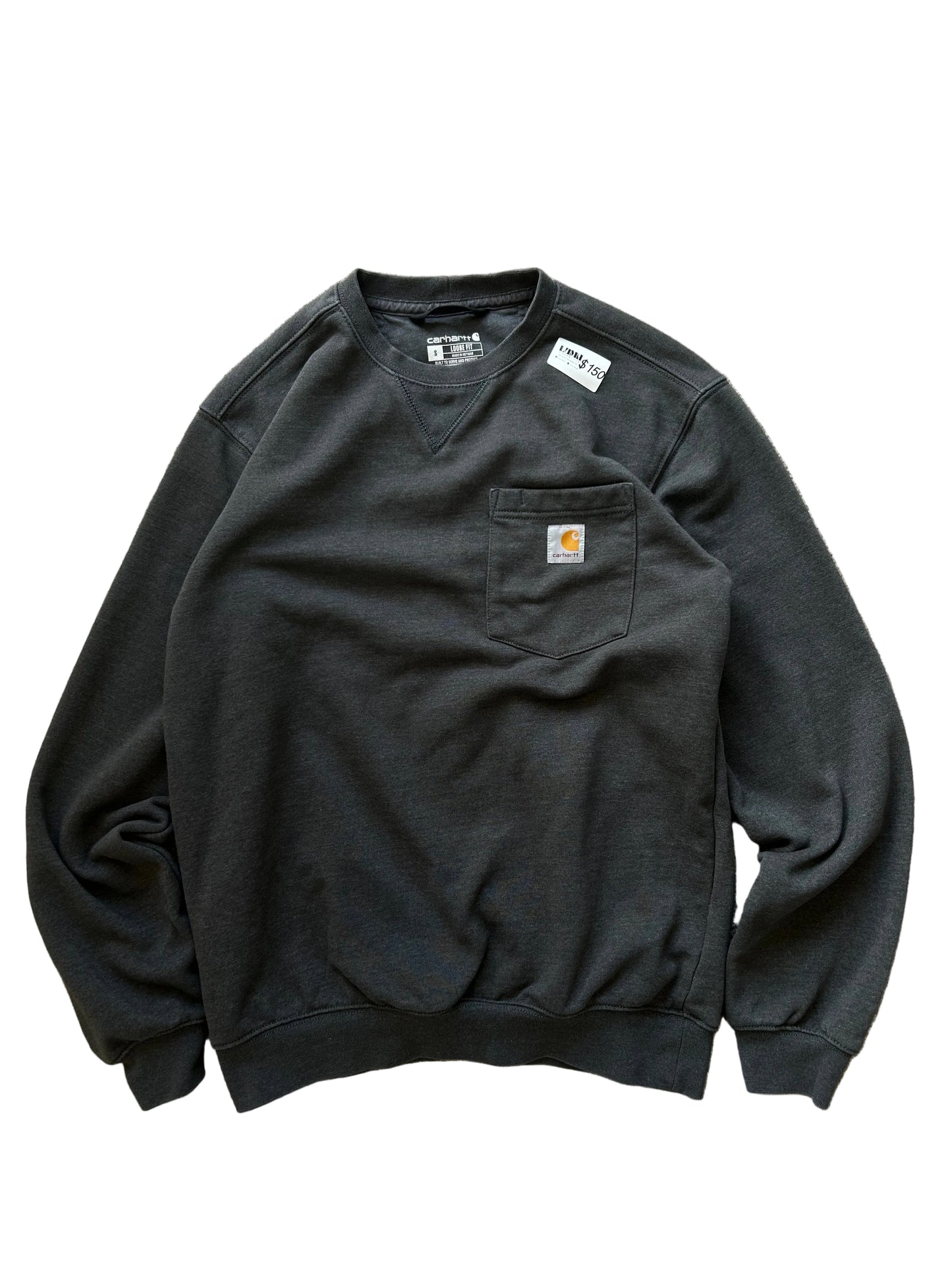 Carhartt Small Grey Pocket Tee Sweater