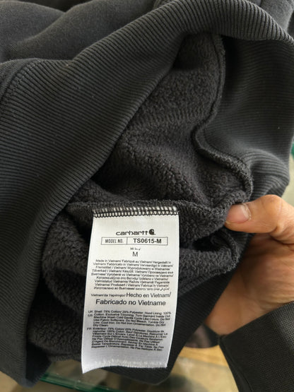 Carhartt Men's Rain Defender Loose Fit Heavyweight Hoodie Medium Black