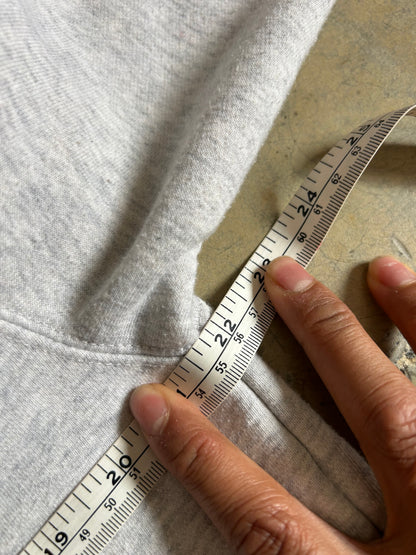 HUF x Thrasher Bayview Pullover Hoodie in Athletic Heather Small Grey