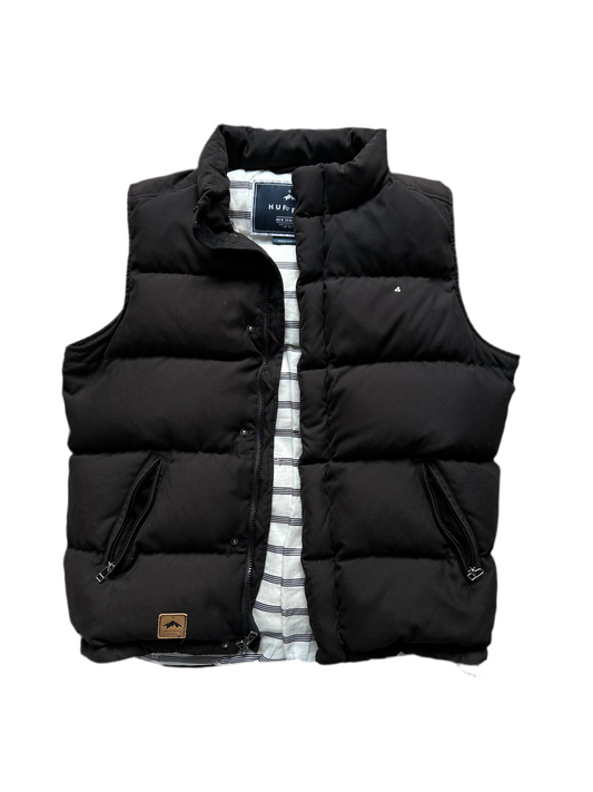Huffer Men's Classic Down Vest Black Medium - Large