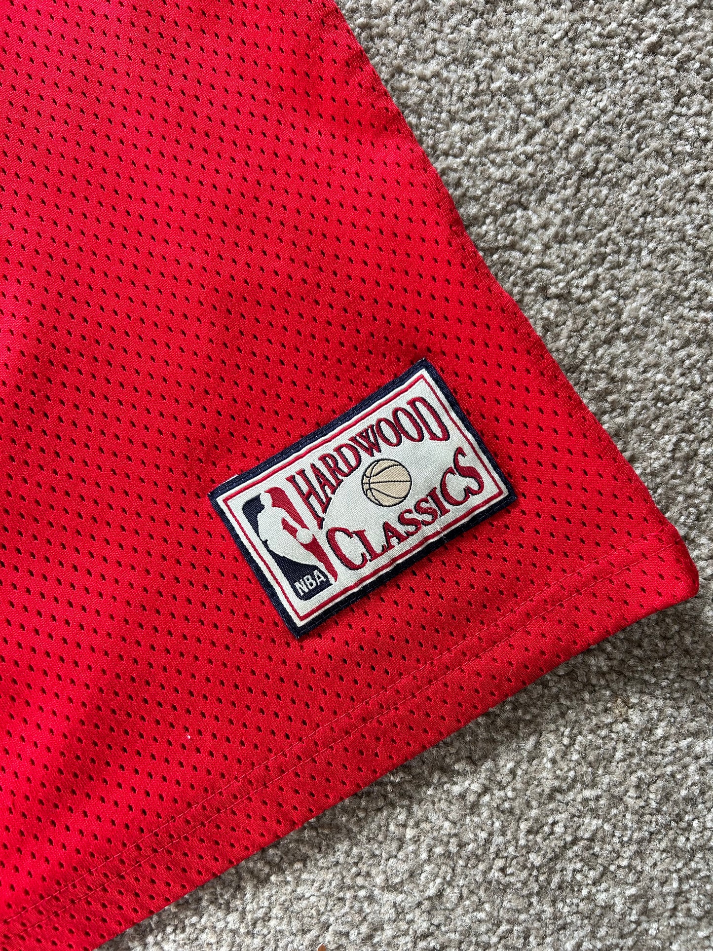 Julius Erving Philadelphia 76ers NBA Hardwood  Classics Large Red Sixers