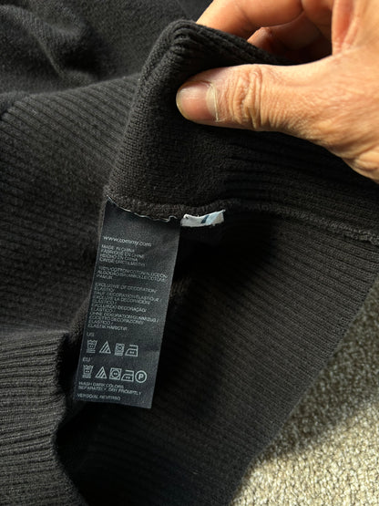 TOMMY HILFIGER 
HALF-ZIP MOCK TURTLENECK JUMPER Black Medium
