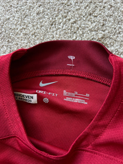 Liverpool FC home shirt Mohamed Salah, number 11. 
2023-2024 season kit Red Small