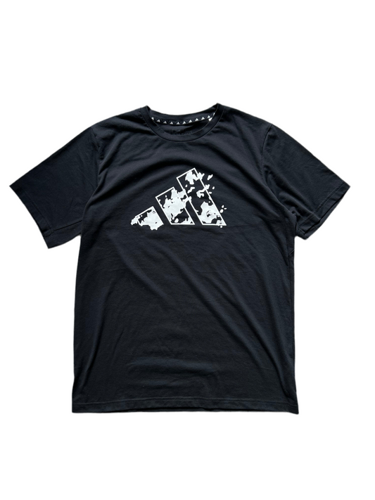 Adidas Essential Big Logo Tee Black Large