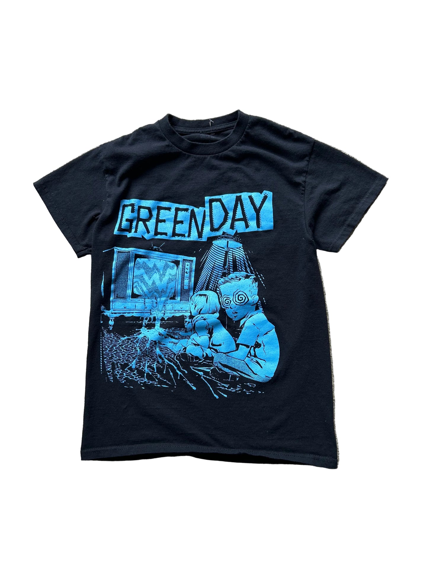 Green Day Wasteland T-shirt Black Small