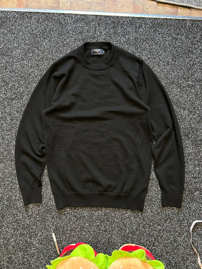 Skyland ZQrx Merino Crew Black Barkers Sweater Medium