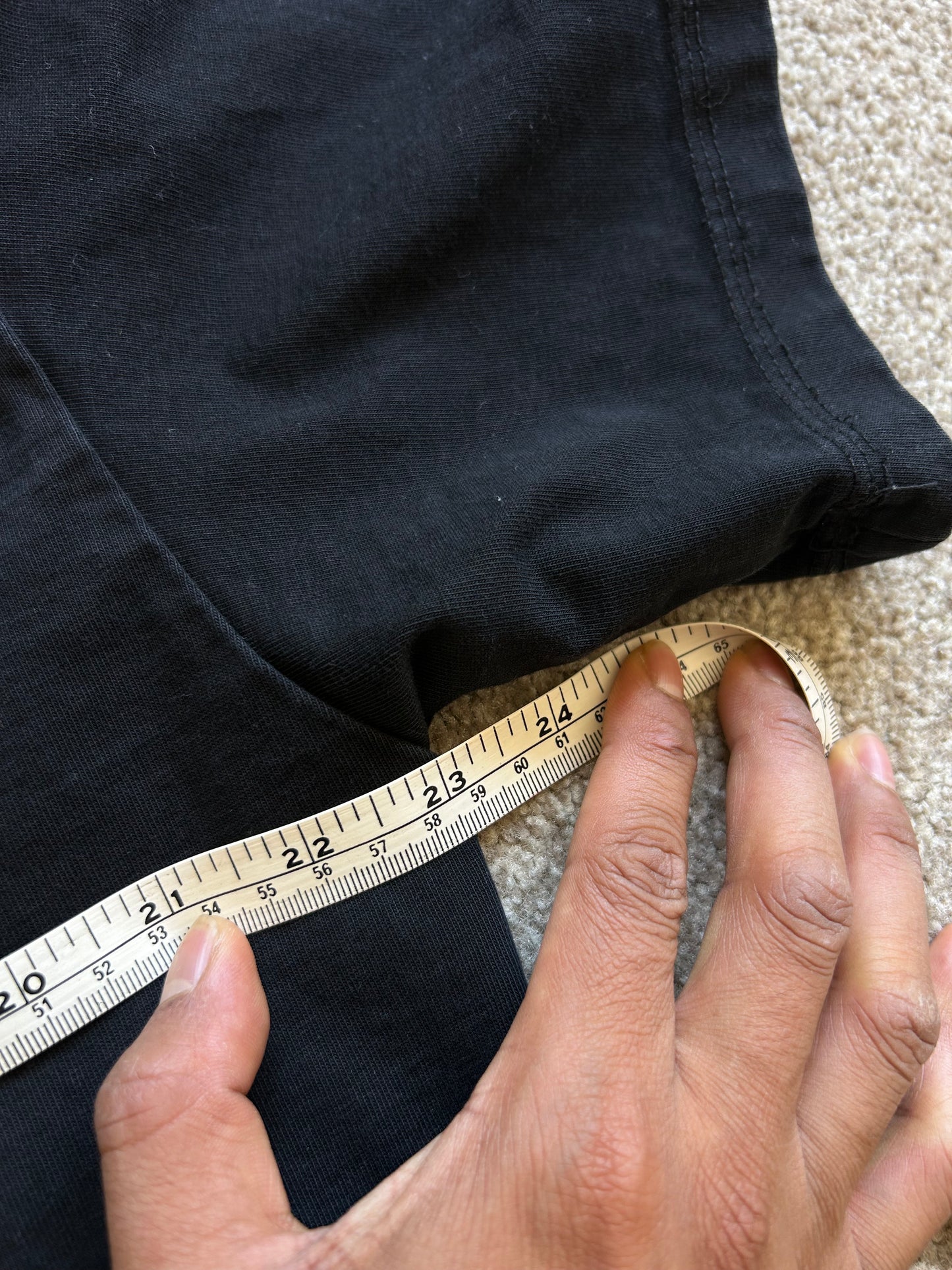black HOKURO branded oversized t-shirt XL