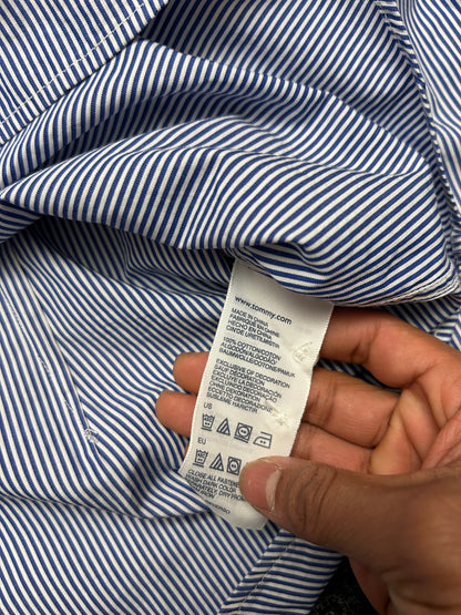 Tommy Hilfiger Pinstripe Long sleeve Large Slimfit