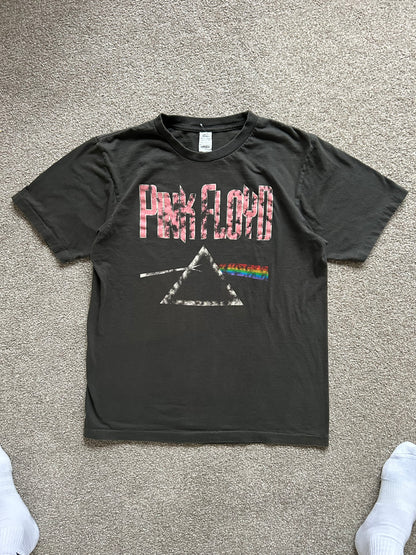 Pink Floyd 1973 US Tour Dark Side Of The Moon Band T Shirt Size Medium Grey