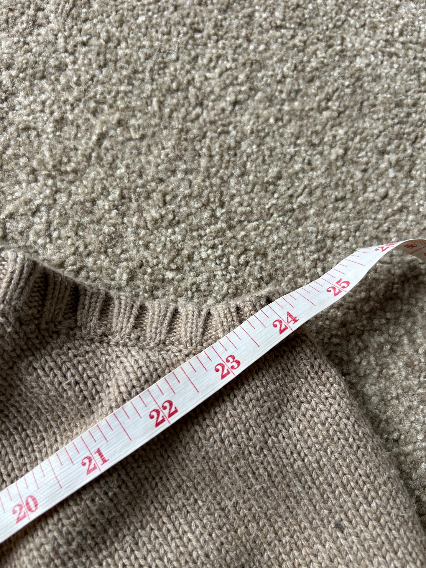 Ralph Lauren RL Knitted Vest XL Khaki Brown
