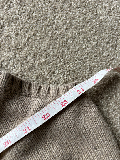 Ralph Lauren RL Knitted Vest XL Khaki Brown