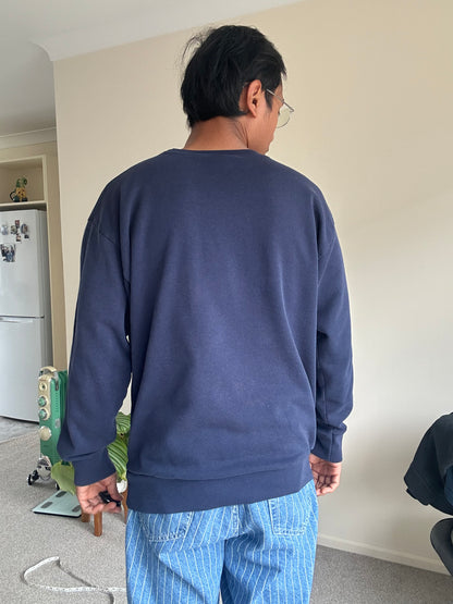 vintage 1990s Signal Sport Dallas Cowboys NFL graphic sweatshirt Navy Large